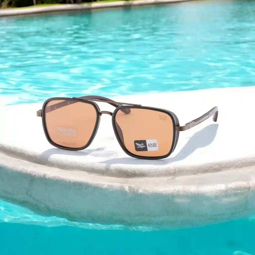 Gafas De Sol Polarizadas Filtro Uv400 Exclusivas Marco Resistente 6716
