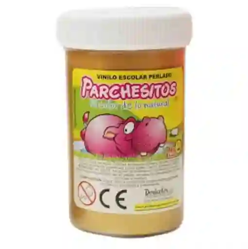 Pintura Vinilo Dorado Oscuro 130 Gm Parchesitos