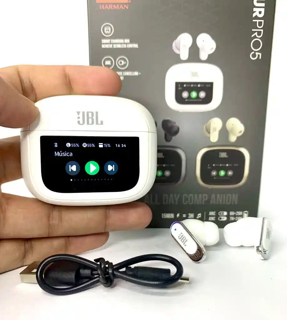 Audifonos Jbl Tour Pro 5 Blancos