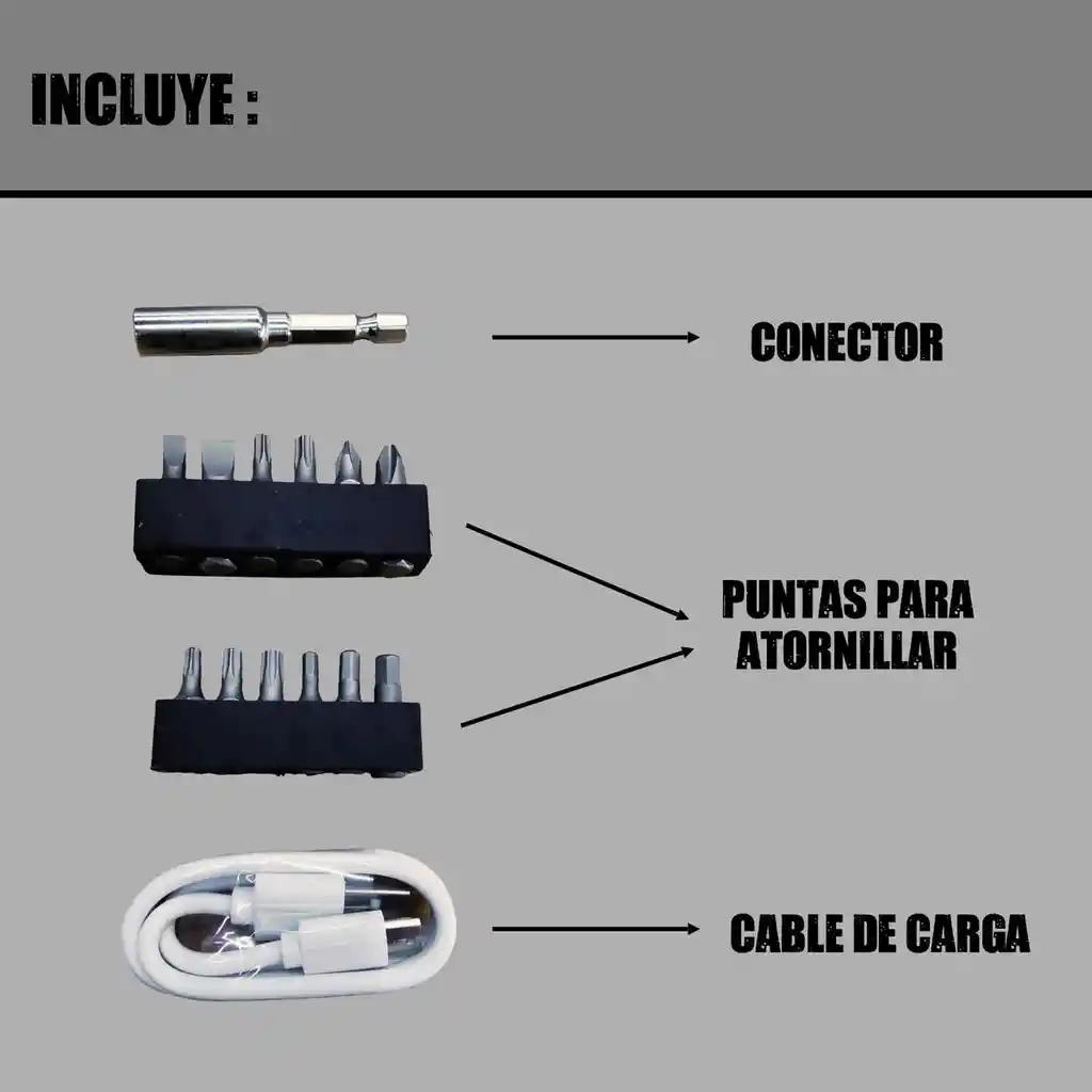 Oferta Atornillador Destornillador Usb Inalambrico Litio 3.6v Vv