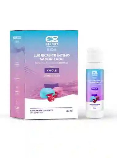Lubricante Íntimo Sabor Chicle Con Sensación Caliente – 30 Ml
