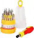 Kit Destornilladores D Precisión 31 Piezas Celular Electrónica