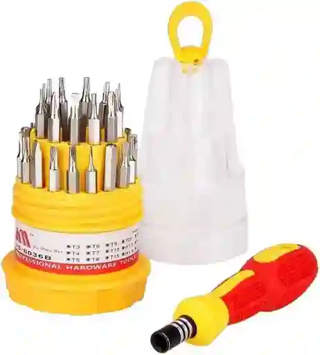 Kit Destornilladores D Precisión 31 Piezas Celular Electrónica