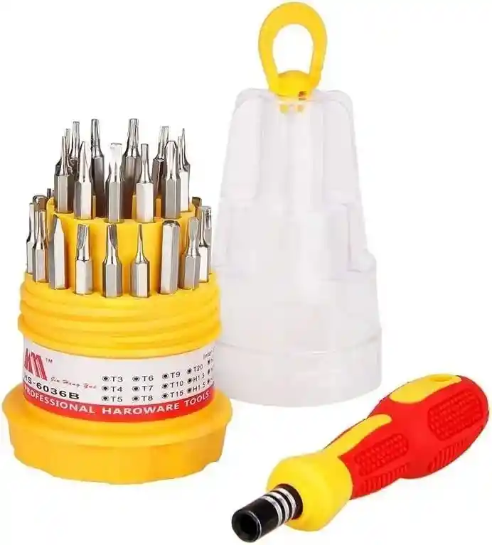 Kit Destornilladores D Precisión 31 Piezas Celular Electrónica