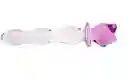 Dildo Cristal Oso Talla M Consolador Juguete Sexual 20cm