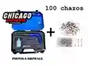 Pistola De Fijación Chicago Power + Paquete 100 Chazos
