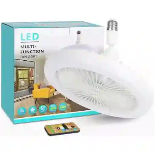 Ventilador Con Luz Para Roseta: Potencia, Luz Y Ventilación