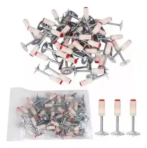 Paquete De Chazos Para Pistola Remachadora X100 Tiros