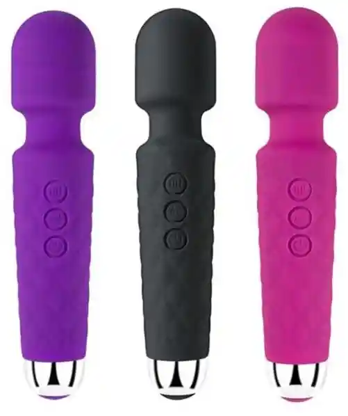 Super Vibrador Massager Wand Estimula Punto G Recargable