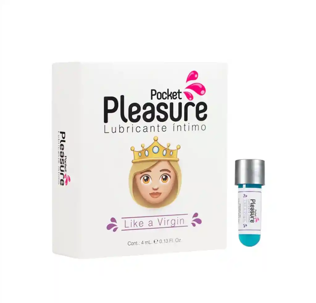 Lubricante Íntimo Pocket Pleasure Like A Virgin – 4 Ml Estrechante Íntimo Vagina