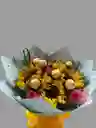 🌻💖 Bouquet Girasoles + Rosas + Chocolates💝🍫