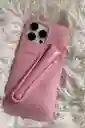 Case Rhode + Lipstick Iphone 16 Pro Max Rosado