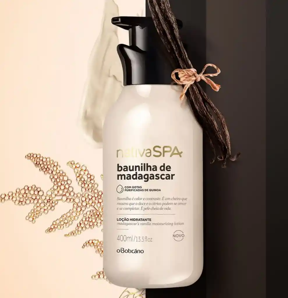 Loción Hidratante Corporal Vainilla De Madagascar Nativa Spa