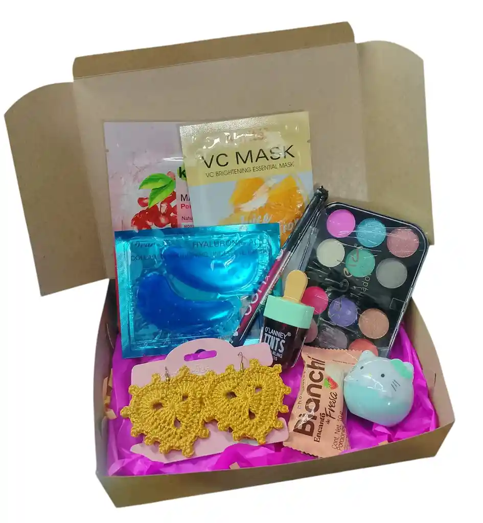 Caja Sorpresa Maquillaje Detalles Para Mujer Caja Regalo