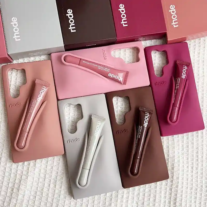 Case Rhode + Lipstick Iphone S25 Ultra Gris
