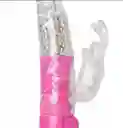 Vibrador Conejo De Doble Estimulación Recargable Rosado Easy Toys