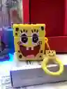 Forro Funda Estuche Para Audífonos Inalámbricos Bob Esponja