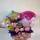 Ancheta Para Cumpleaños Rosas Eternas