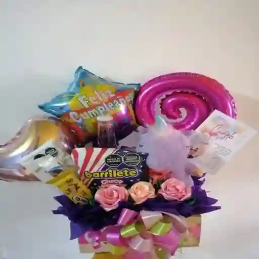 Ancheta Para Cumpleaños Rosas Eternas