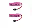 Bateria Litio Recargable Aa Con Conector X 2 Baterias