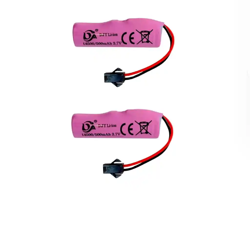 Bateria Litio Recargable Aa Con Conector X 2 Baterias