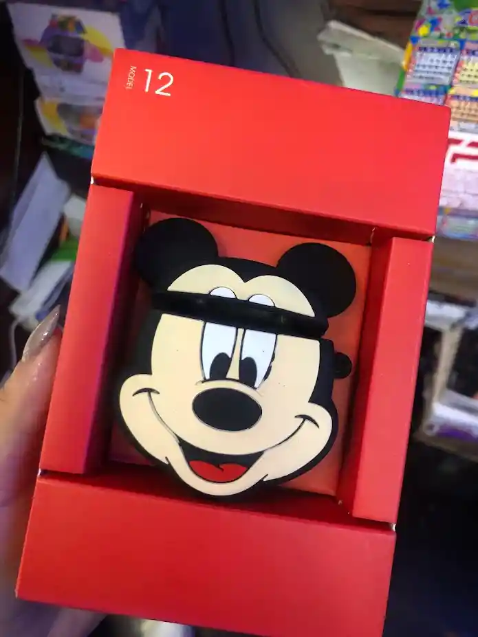 Forro Funda Estuche Para Audífonos Inalámbricos Mickey Mouse