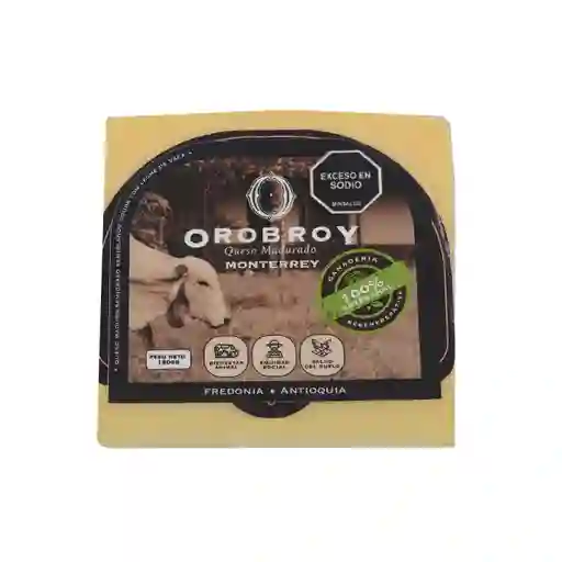 Queso Monterrey Madurado Orobroy 180gr