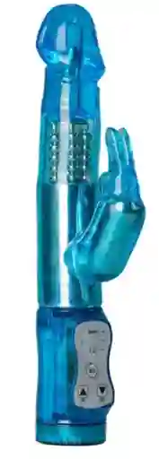 Vibrador De Doble Estimulación Blue Rabbit Easy Toys