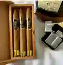 Puro Habano, Torpedo. Tabaco De Santander. Fermentado Alta Calidad Tripa Larga Caja X 3
