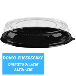 Domo Para Torta Circular Cheesecake