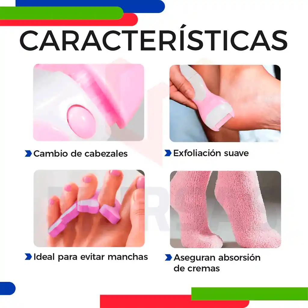 Kit Spa Cuidado De Pies 4 En 1