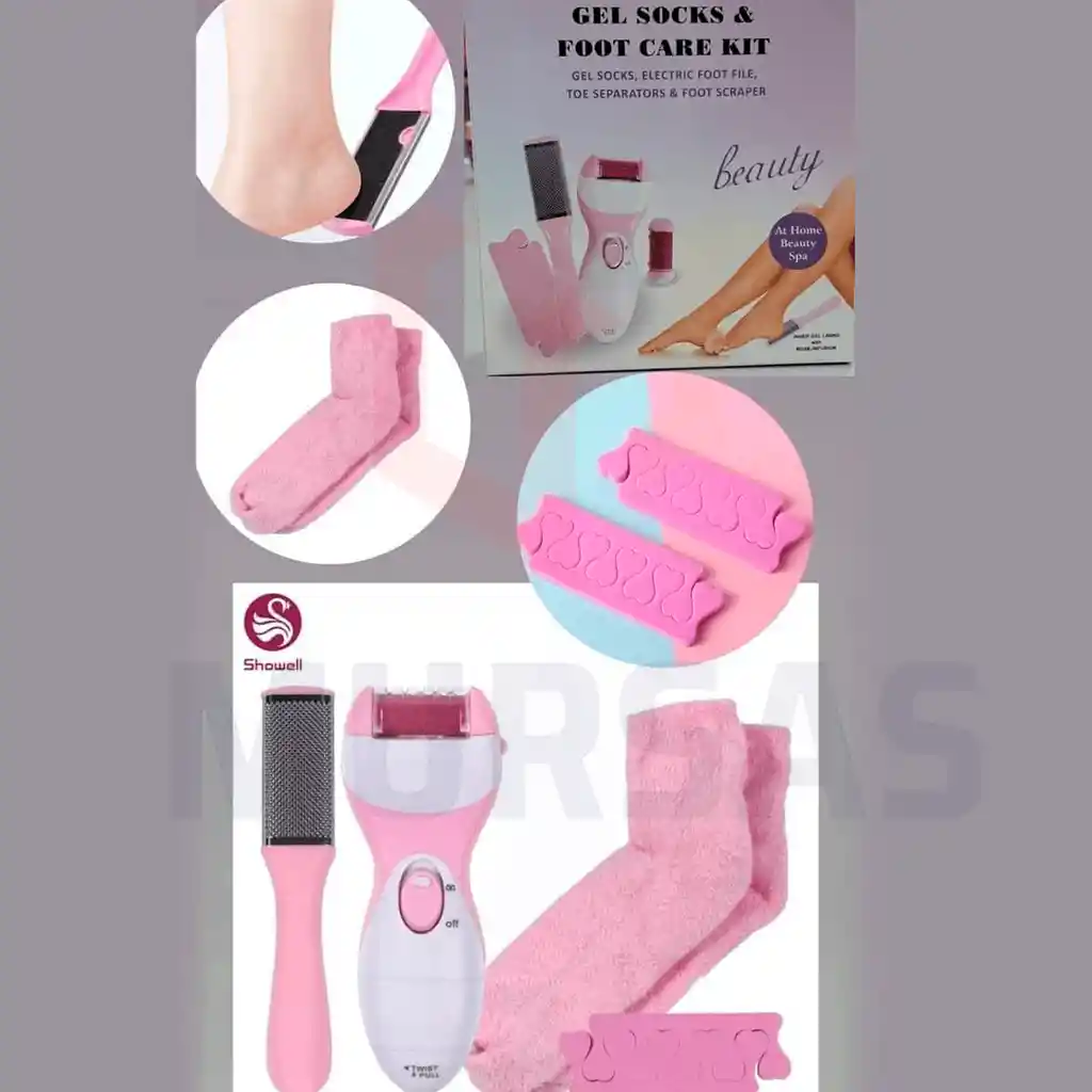 Kit Spa Cuidado De Pies 4 En 1