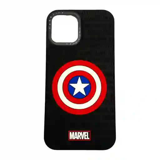 Funda De Silicona Para Iphone 12 - Capitán América