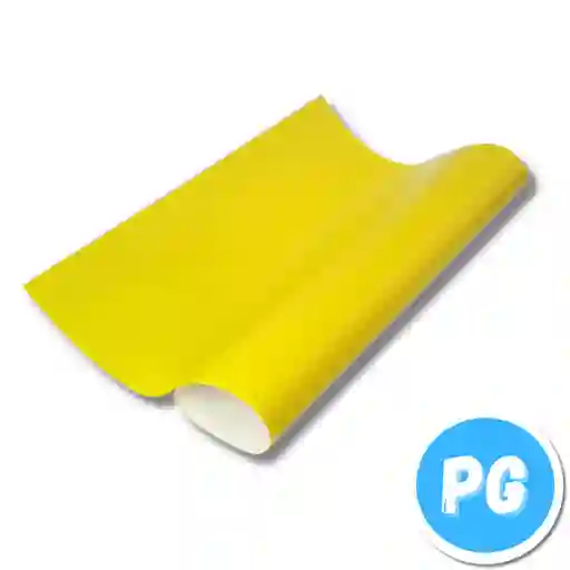 Pliego Papel Silueta Unidad Amarillo