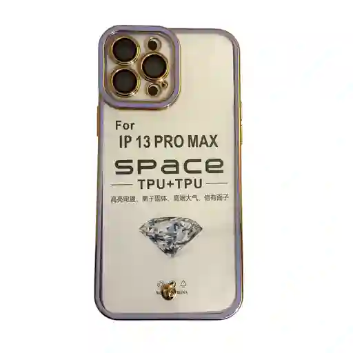 Case Funda Space Para Iphone 13 Pro Max - Lila