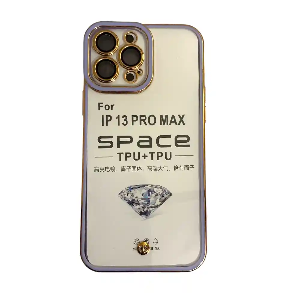 Case Funda Space Para Iphone 13 Pro Max - Lila