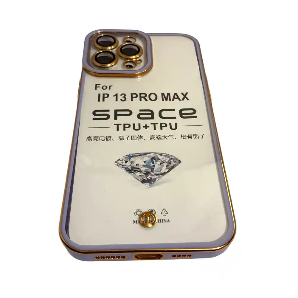 Case Funda Space Para Iphone 13 Pro Max - Lila