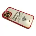 Case Funda Space Para Iphone 13 Pro Max - Rojo