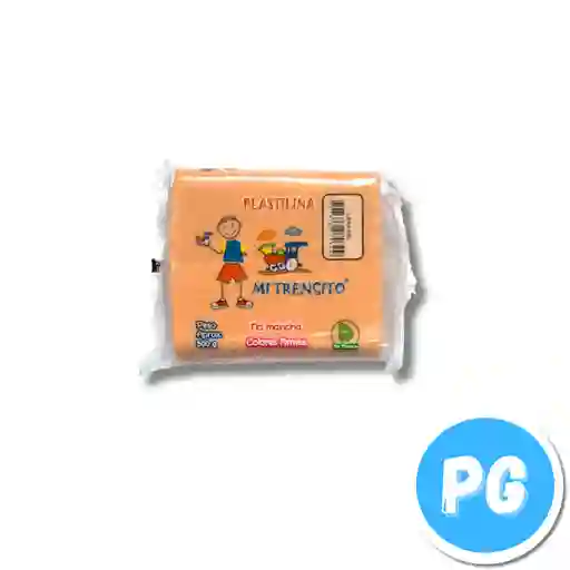 Paquete Plastilina Mi Trensito X500 Gramos Piel