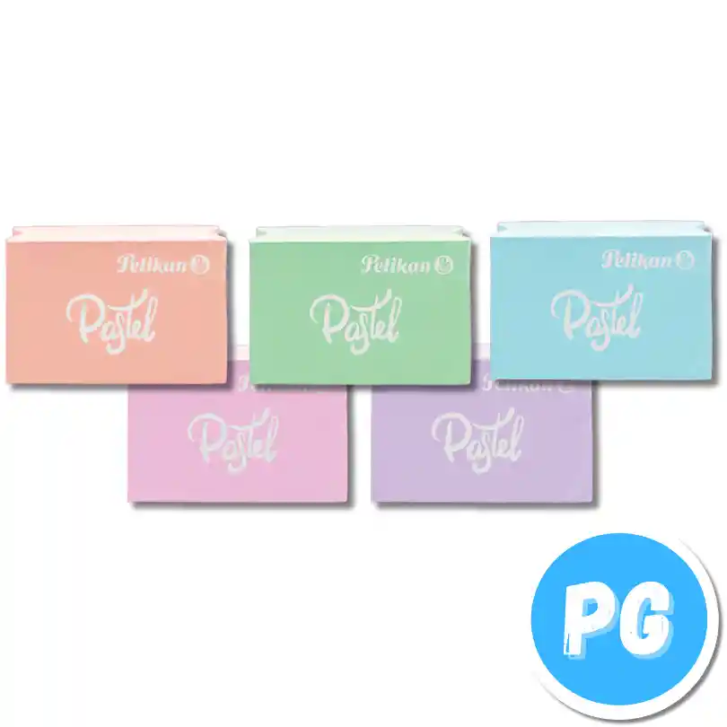 Tarro Borradores Pelikan Nata Pastel X15 Unds