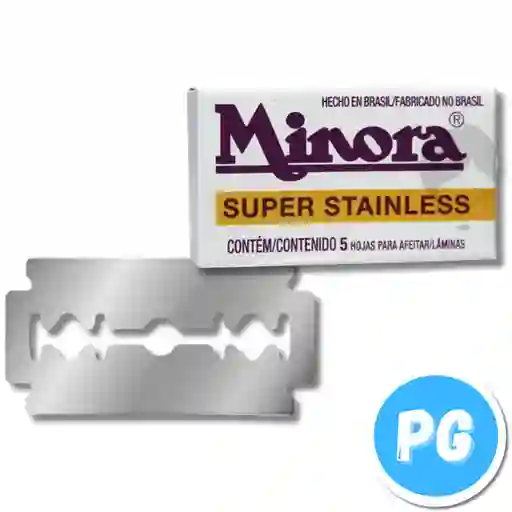 Paquete Cuchilla Minora Para Afeitar X5 Unds