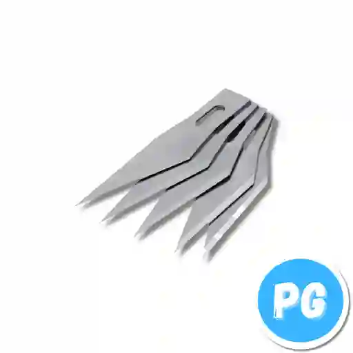 Paquete Cuchillas Punta Lanza X5 Unds