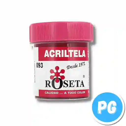 Tarro Acritela Roseta 30cc Burgandy 093