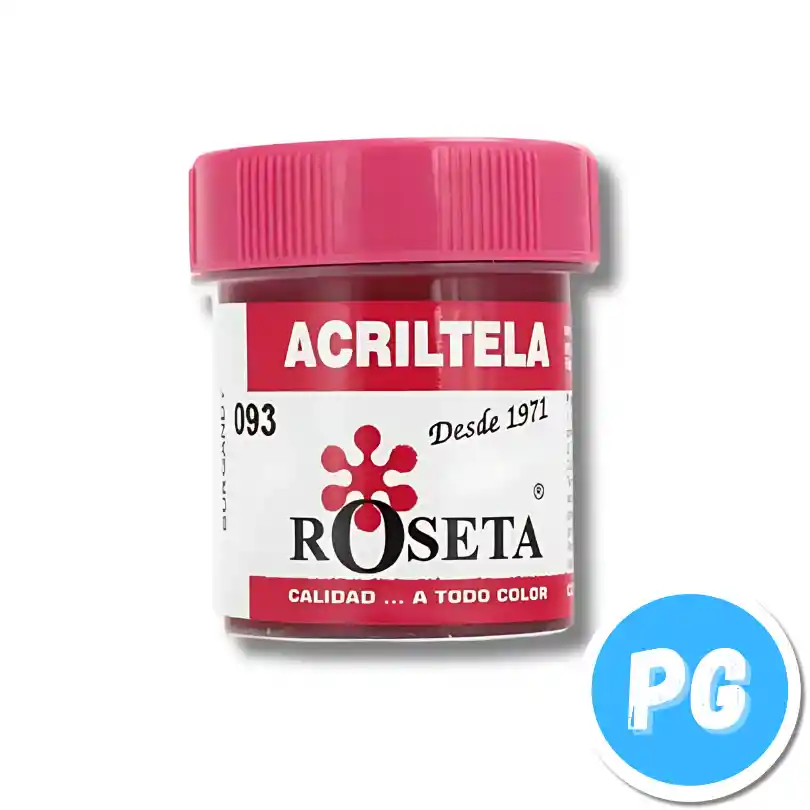 Tarro Acritela Roseta 30cc Burgandy 093