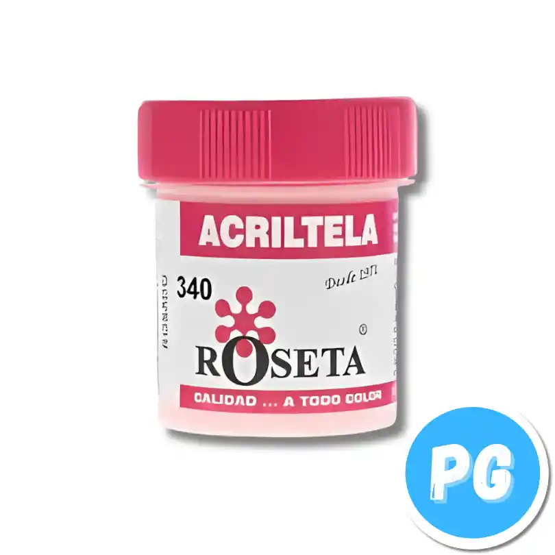 Tarro Acritela Roseta 30cc Rosado 340