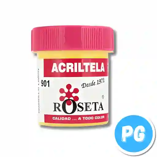 Tarro Acritela Roseta 30cc Amarillo Limon 901