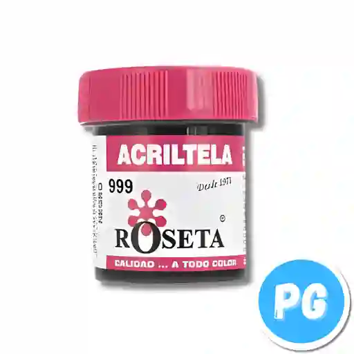 Tarro Acritela Roseta 30cc Negro 999