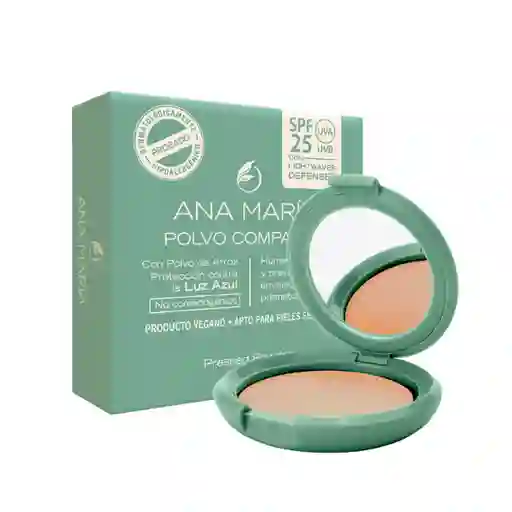 Ana Maria Polvo Compacto - Avellana