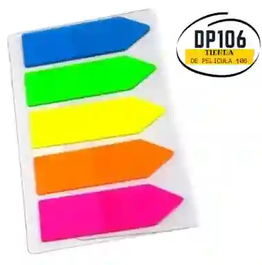 Notas Banderitas Neon Stikers Tipo Post It