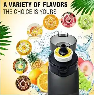 Termo 750ml Con Sabor A Frutas Con 3 Cápsulas De Sabor